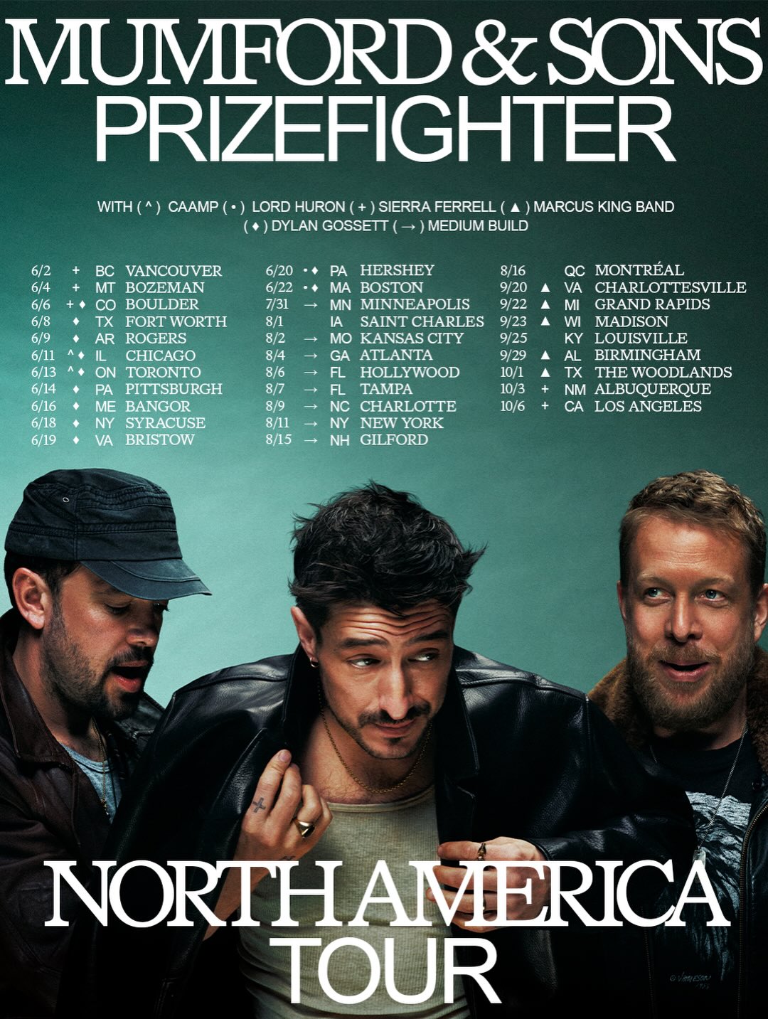 Medium Build Prizefighter Tour Poster 2026